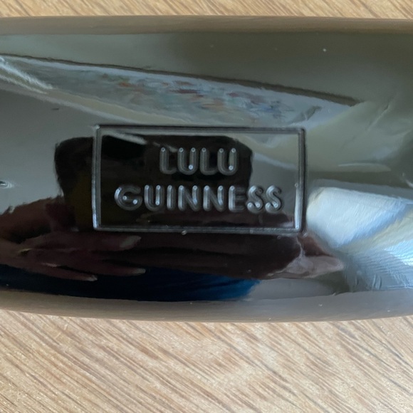 LULU GUINNESS BLACK HARD SHELL GLASSES CASE - Picture 4 of 7